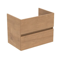 Ideal Standard Eurovit+ - Umyvadlová skříňka, 70x55x44 cm, 2 zásuvky, přírodní dub R0261Y8