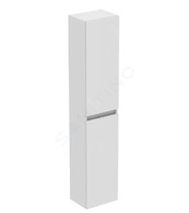 Ideal Standard Eurovit - Vysoká skříňka, 150x30x24 cm, 2 dvířka, panty L/P, lesklá bílá R0268WG