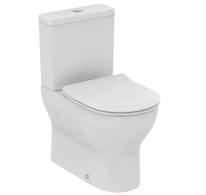 Ideal Standard Eurovit - WC kombi se sedátkem SoftClose, vario odpad, RimLS+, bílá E336301