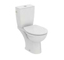 Ideal Standard Eurovit - WC kombi se sedátkem SoftClose, zadní odpad, bílá W328501