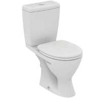 Ideal Standard Eurovit+ - WC kombi se sedátkem, zadní odpad, bílá V337001