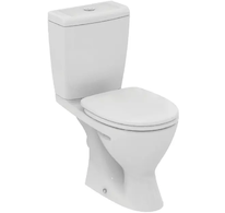 Ideal Standard Eurovit+ - WC kombi se sedátkem, zadní odpad, bílá V337001
