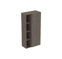 Ideal Standard Finesse - Boční skříňka, 60x30x120 cm, 1 dvířka, panty vpravo, Dark Elm E3443UR