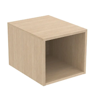 Ideal Standard Finesse - Boční skříňka, otevřená, 40x51x36 cm, bílý dub E3402US