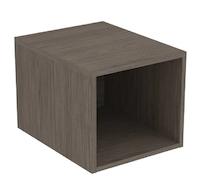 Ideal Standard Finesse - Boční skříňka, otevřená, 40x51x36 cm, Dark Elm E3402UR