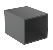 Ideal Standard Finesse - Boční skříňka, otevřená, 40x51x36 cm, matný antracit E3402Y2