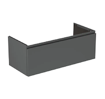 Ideal Standard Finesse - Umyvadlová skříňka, 100x44x38 cm, 1 zásuvka, matný antracit E3384Y2