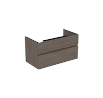 Ideal Standard Finesse - Umyvadlová skříňka 100x51x55 cm, 2 zásuvky, Dark Elm E3445UR