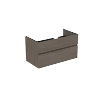 Ideal Standard Finesse - Umyvadlová skříňka 100x51x55 cm, 2 zásuvky, Dark Elm E3446UR