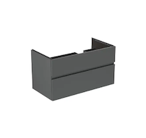 Ideal Standard Finesse - Umyvadlová skříňka 100x51x55 cm, 2 zásuvky, matný antracit E3446Y2