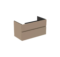 Ideal Standard Finesse - Umyvadlová skříňka 100x51x55 cm, 2 zásuvky, Matt Greige E3445UP