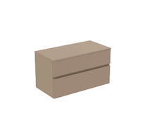 Ideal Standard Finesse - Umyvadlová skříňka, 100x51x56 cm, 2 zásuvky, Matt Greige E3435UP