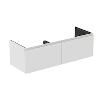 Ideal Standard Finesse - Umyvadlová skříňka, 120x44x37 cm, 2 zásuvky, matná bílá E3389Y1