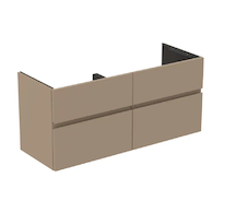 Ideal Standard Finesse - Umyvadlová skříňka, 120x44x55 cm, 4 zásuvky, Matt Greige E3390UP