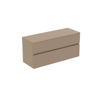 Ideal Standard Finesse - Umyvadlová skříňka, 120x44x56 cm, 2 zásuvky, Matt Greige E3421UP