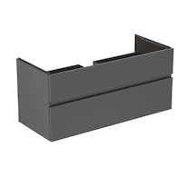 Ideal Standard Finesse - Umyvadlová skříňka, 120x51x55 cm, 2 zásuvky, matný antracit E3394Y2