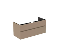 Ideal Standard Finesse - Umyvadlová skříňka 120x51x55 cm, 2 zásuvky, Matt Greige E3448UP