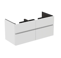 Ideal Standard Finesse - Umyvadlová skříňka, 120x51x55 cm, 4 zásuvky, matná bílá E3399Y1