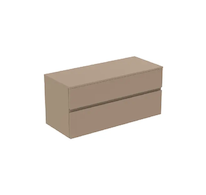 Ideal Standard Finesse - Umyvadlová skříňka, 120x51x56 cm, 2 zásuvky, Matt Greige E3431UP