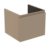 Ideal Standard Finesse - Umyvadlová skříňka, 43x40x37 cm, 1 zásuvka, Matt Greige E3404UP