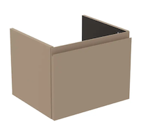 Ideal Standard Finesse - Umyvadlová skříňka, 48x41x37 cm, 1 zásuvka, Matt Greige E3406UP