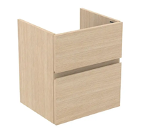 Ideal Standard Finesse - Umyvadlová skříňka, 48x41x54 cm, 2 zásuvky, bílý dub E3407US