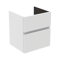 Ideal Standard Finesse - Umyvadlová skříňka, 48x41x54 cm, 2 zásuvky, matná bílá E3407Y1