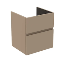 Ideal Standard Finesse - Umyvadlová skříňka, 48x41x54 cm, 2 zásuvky, Matt Greige E3407UP