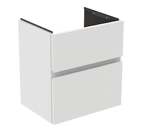 Ideal Standard Finesse - Umyvadlová skříňka, 50x38x55 cm, 2 zásuvky, matná bílá E3378Y1