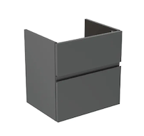 Ideal Standard Finesse - Umyvadlová skříňka, 53x41x54 cm, 2 zásuvky, matný antracit E3409Y2