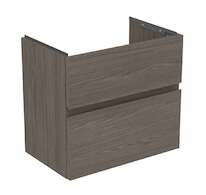 Ideal Standard Finesse - Umyvadlová skříňka, 60x38x55 cm, 2 zásuvky, Dark Elm E3379UR