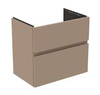 Ideal Standard Finesse - Umyvadlová skříňka, 60x38x55 cm, 2 zásuvky, Matt Greige E3379UP