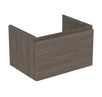 Ideal Standard Finesse - Umyvadlová skříňka, 60x44x38 cm, 1 zásuvka, Dark Elm E3382UR