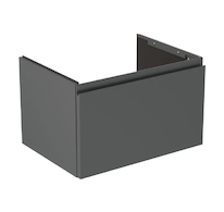 Ideal Standard Finesse - Umyvadlová skříňka, 60x44x38 cm, 1 zásuvka, matný antracit E3382Y2