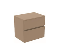 Ideal Standard Finesse - Umyvadlová skříňka, 60x44x56 cm, 2 zásuvky, Matt Greige E3422UP