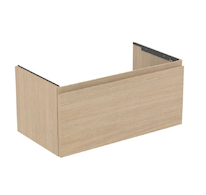 Ideal Standard Finesse - Umyvadlová skříňka, 80x44x38 cm, 1 zásuvka, bílý dub E3383US