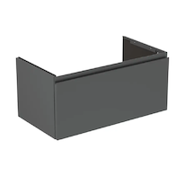 Ideal Standard Finesse - Umyvadlová skříňka, 80x44x38 cm, 1 zásuvka, matný antracit E3383Y2