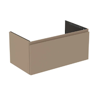 Ideal Standard Finesse - Umyvadlová skříňka, 80x44x38 cm, 1 zásuvka, Matt Greige E3383UP