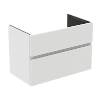 Ideal Standard Finesse - Umyvadlová skříňka, 80x44x55 cm, 2 zásuvky, matná bílá E3387Y1