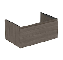 Ideal Standard Finesse - Umyvadlová skříňka, 80x51x37 cm, 1 zásuvka, Dark Elm E3392UR