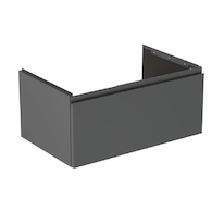 Ideal Standard Finesse - Umyvadlová skříňka, 80x51x37 cm, 1 zásuvka, matný antracit E3392Y2