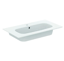 Ideal Standard i.Life A - Umyvadlo 84x46 cm, s přepadem, otvor pro baterii, bílá T462001