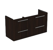 Ideal Standard i.Life A - Umyvadlová skříňka, 120x63x44 cm, 4 zásuvky, kávový dub T5513NW