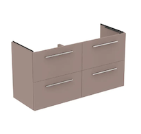 Ideal Standard i.Life A - Umyvadlová skříňka, 120x63x44 cm, 4 zásuvky, matná béžová T5513NH