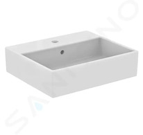 Ideal Standard i.Life B - Umyvadlo na desku 50x42 cm, s přepadem, s otvorem na baterii, bílá T573701