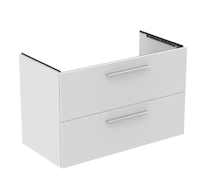 Ideal Standard i.Life B - Umyvadlová skříňka, 100x63x51 cm, 2 zásuvky, levá, matná bílá T5584DU