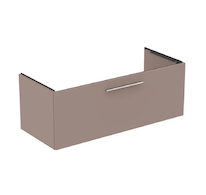 Ideal Standard i.Life B - Umyvadlová skříňka, 120x44x51 cm, 1 zásuvka, matná béžová T5515NH