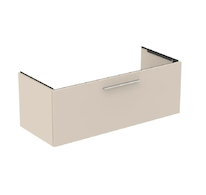 Ideal Standard i.Life B - Umyvadlová skříňka, 120x44x51 cm, 1 zásuvka, matná písková T5515NF