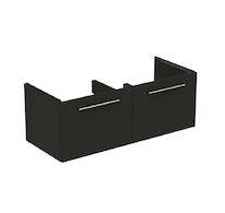 Ideal Standard i.Life B - Umyvadlová skříňka 120x44x51 cm, 2 zásuvky, matná uhlově šedá T5277NV