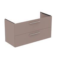 Ideal Standard i.Life B - Umyvadlová skříňka, 120x63x51 cm, 2 zásuvky, matná béžová T5514NH
